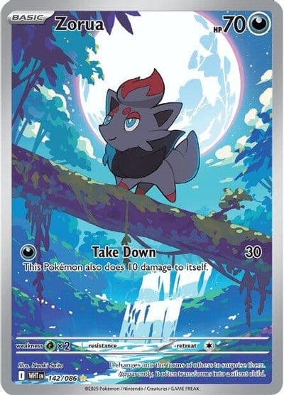 Zorua SV: White Flare Pokemon card
