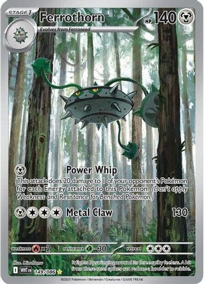 Ferrothorn SV: White Flare Pokemon card