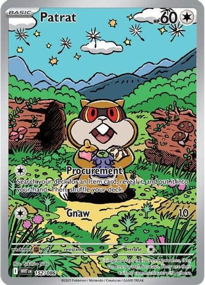 Patrat SV: White Flare Pokemon card