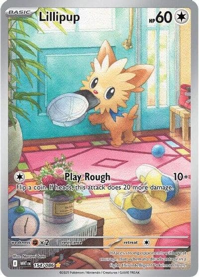 Lillipup SV: White Flare Pokemon card