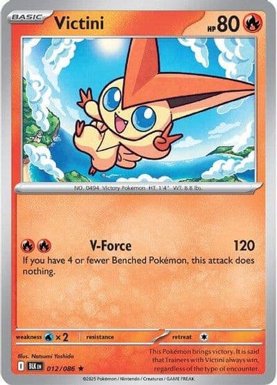 Victini SV: Black Bolt Pokemon card