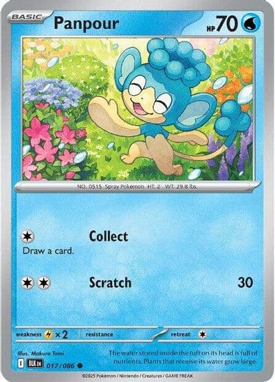Panpour SV: Black Bolt Pokemon card