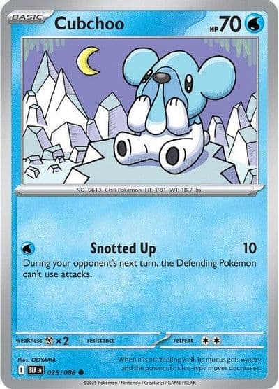 Cubchoo SV: Black Bolt Pokemon card