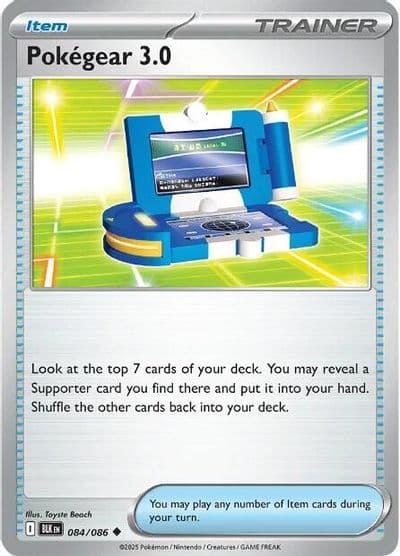 Pokegear 3.0 SV: Black Bolt Pokemon card