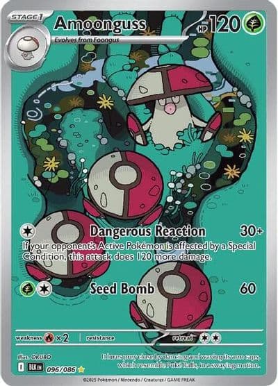 Amoonguss SV: Black Bolt Pokemon card