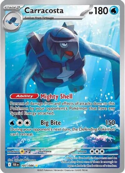 Carracosta SV: Black Bolt Pokemon card