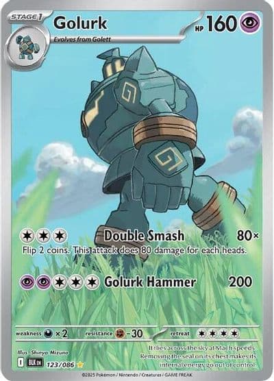 Golurk SV: Black Bolt Pokemon card