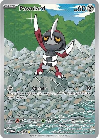 Pawniard SV: Black Bolt Pokemon card