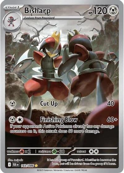 Bisharp SV: Black Bolt Pokemon card