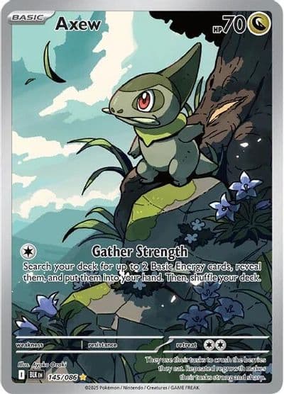 Axew SV: Black Bolt Pokemon card