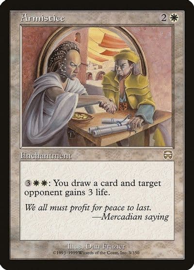 Armistice Mercadian Masques Magic card