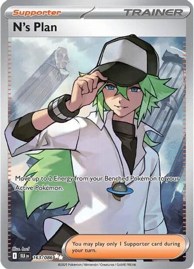 N's Plan SV: Black Bolt Pokemon card
