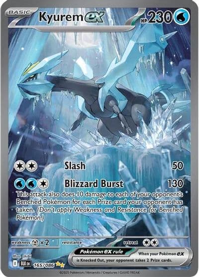 Kyurem ex SV: Black Bolt Pokemon card