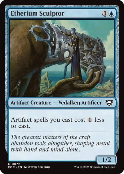 Etherium Sculptor Commander: Edge of Eternities Magic card