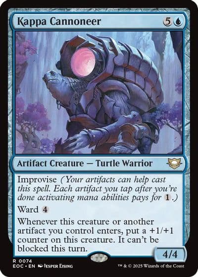 Kappa Cannoneer Commander: Edge of Eternities Magic card