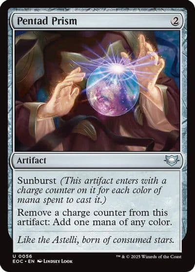 Pentad Prism Commander: Edge of Eternities Magic card