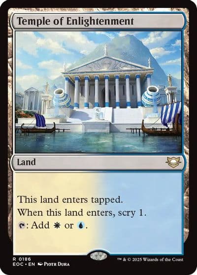 Temple of Enlightenment Commander: Edge of Eternities Magic card