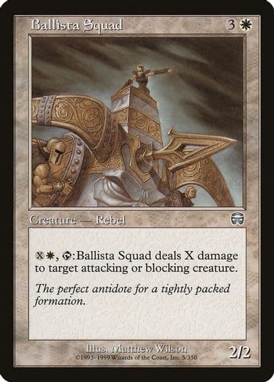 Ballista Squad Mercadian Masques Magic card