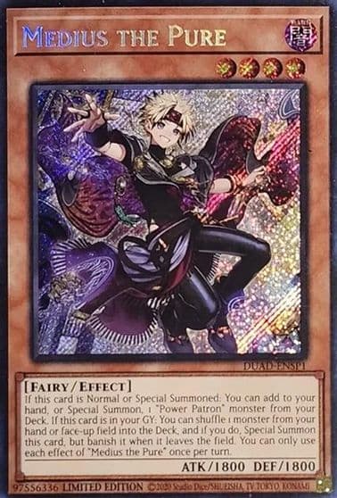 Medius the Pure DUAD ENSP1 Duelist's Advance Yu-Gi-Oh! card