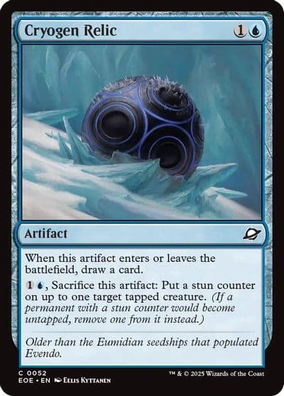 Cryogen Relic Edge of Eternities Magic card