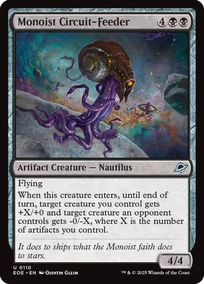 Monoist Circuit Feeder Edge of Eternities Magic card