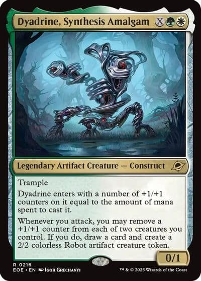 Dyadrine Synthesis Amalgam Edge of Eternities Magic card