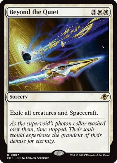 Beyond the Quiet Edge of Eternities Magic card