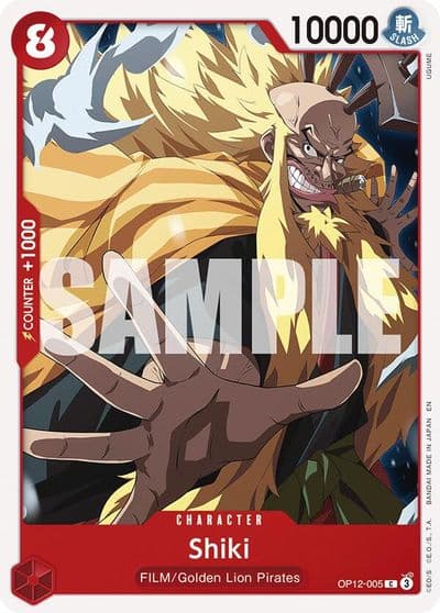 Shiki Legacy of the Master One Piece card