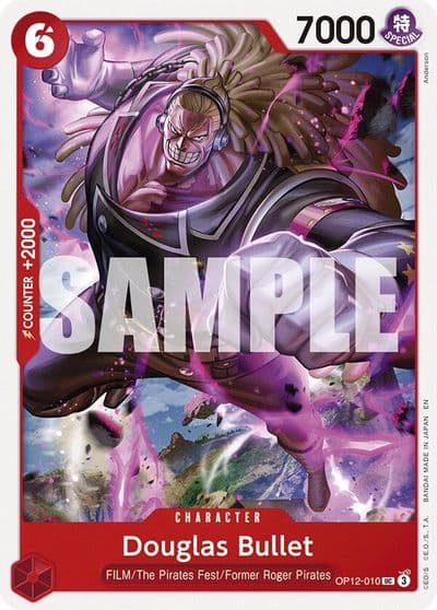 Douglas Bullet Legacy of the Master One Piece card