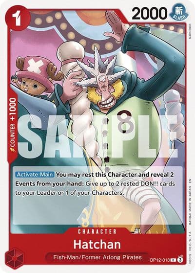 Hatchan Legacy of the Master One Piece card