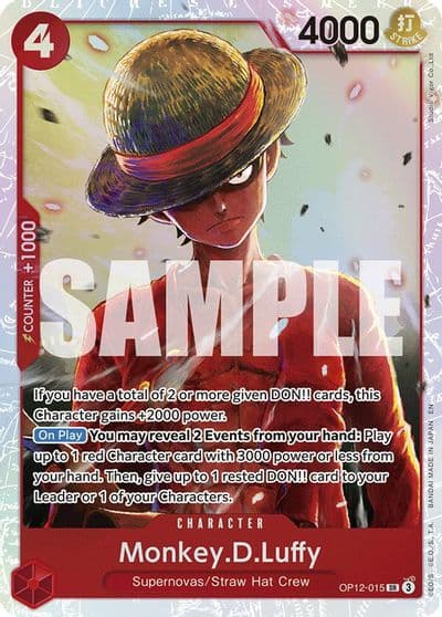 MonkeyDLuffy Legacy of the Master One Piece card