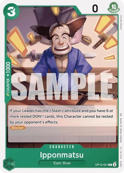 Ipponmatsu Legacy of the Master One Piece card