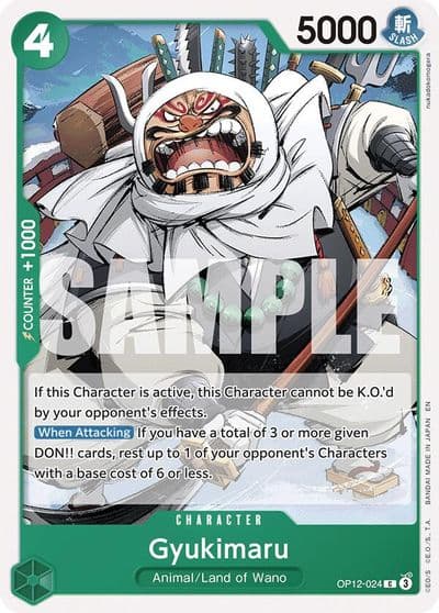 Gyukimaru Legacy of the Master One Piece card