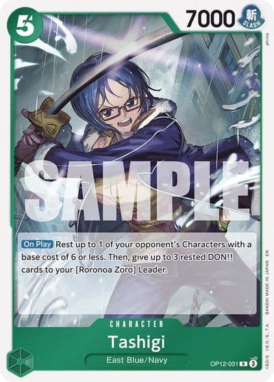 Tashigi Legacy of the Master One Piece card