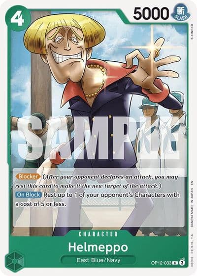 Helmeppo Legacy of the Master One Piece card