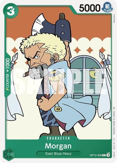 Morgan Legacy of the Master One Piece card