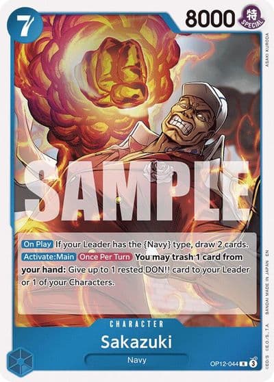 Sakazuki Legacy of the Master One Piece card