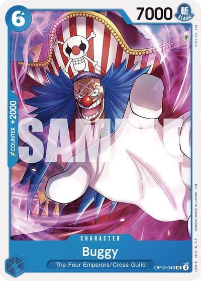 Buggy 049 Legacy of the Master One Piece card