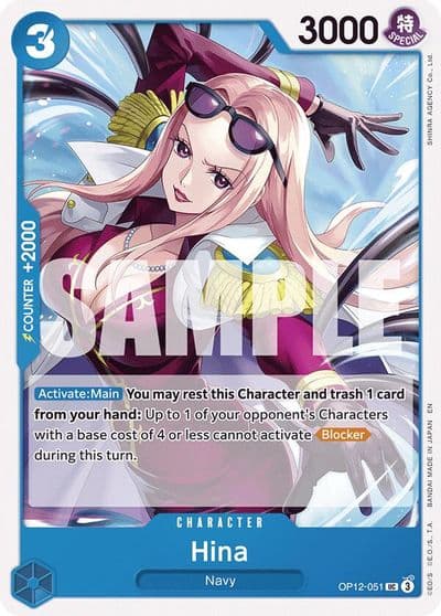 Hina Legacy of the Master One Piece card