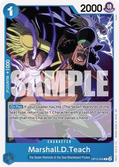 MarshallDTeach Legacy of the Master One Piece card