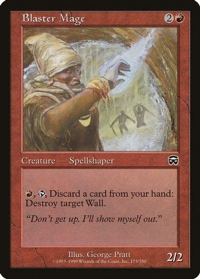 Blaster Mage Mercadian Masques Magic card