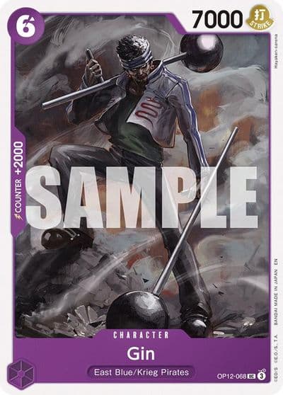 Gin Legacy of the Master One Piece card