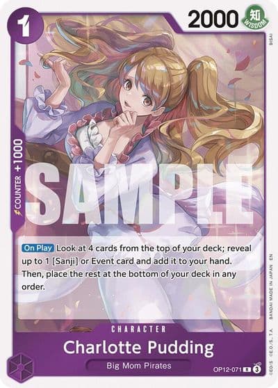 Charlotte Pudding Legacy of the Master One Piece card