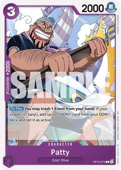 Patty Legacy of the Master One Piece card
