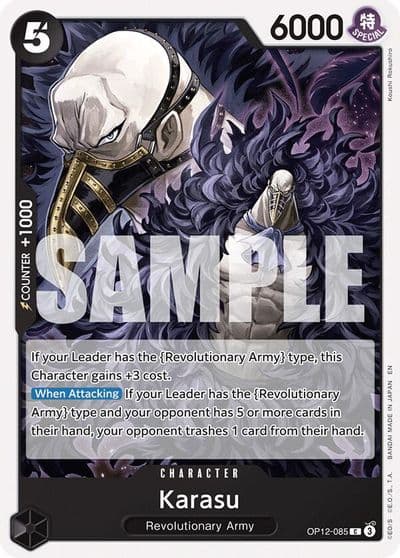 Karasu Legacy of the Master One Piece card