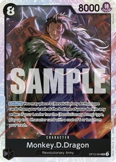 MonkeyDDragon Legacy of the Master One Piece card