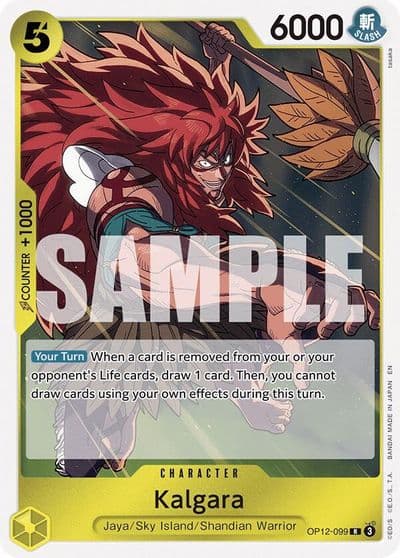Kalgara Legacy of the Master One Piece card