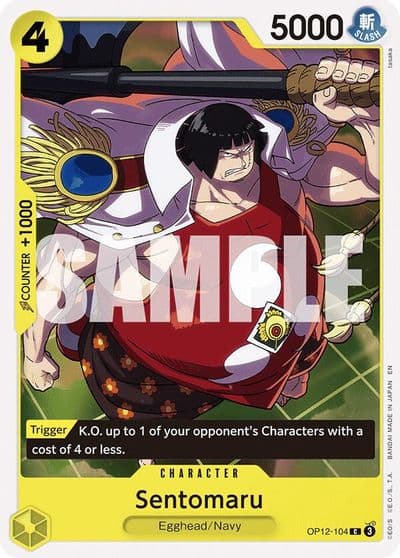 Sentomaru Legacy of the Master One Piece card