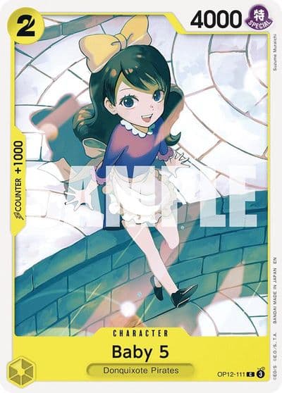Baby 5 111 Legacy of the Master One Piece card
