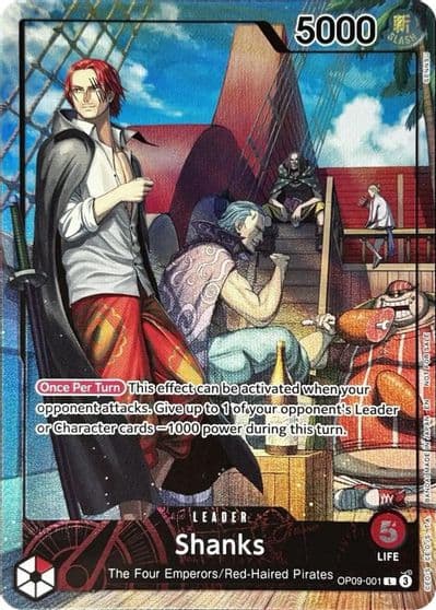 Shanks 2025 PSA Magazine Promo One Piece Promotion Cards One Piece card